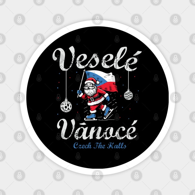 Veselé Vànocé ! Merry Christmas In Czech Magnet by Depot33